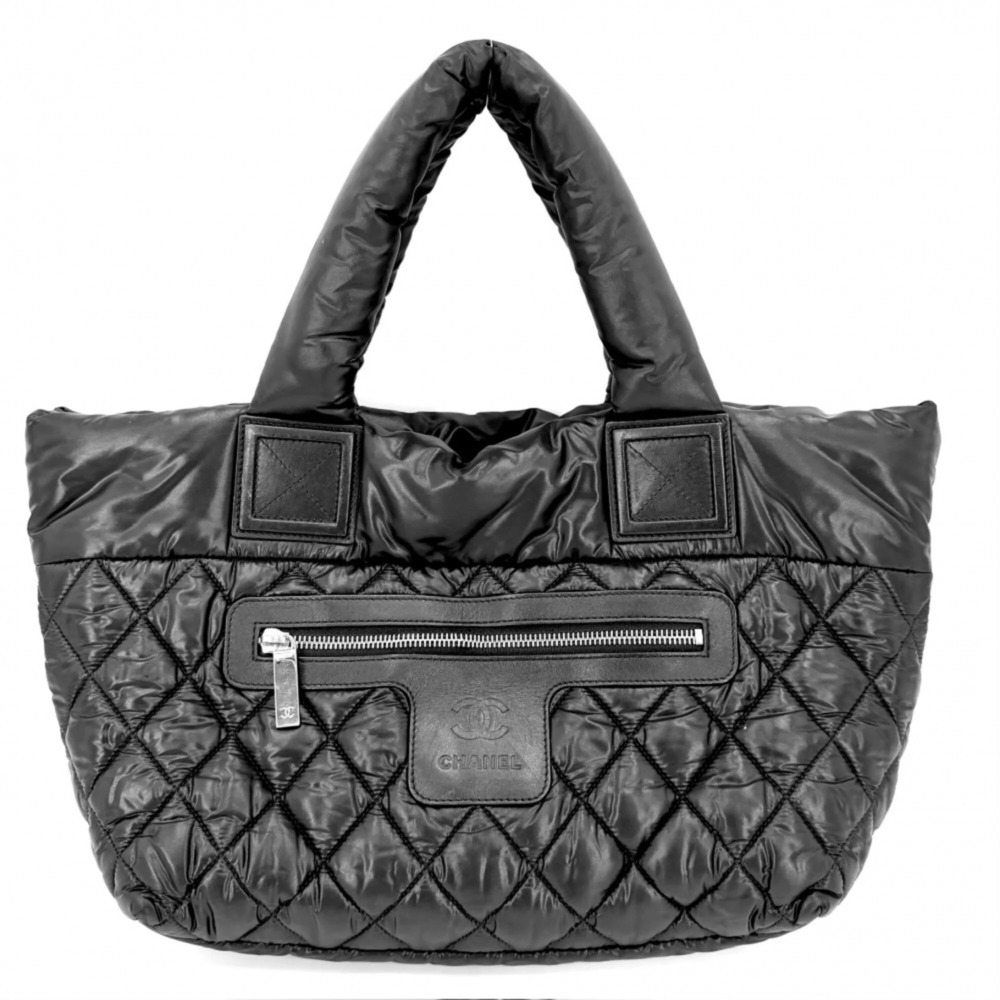 CHANEL Gray Tote Bag